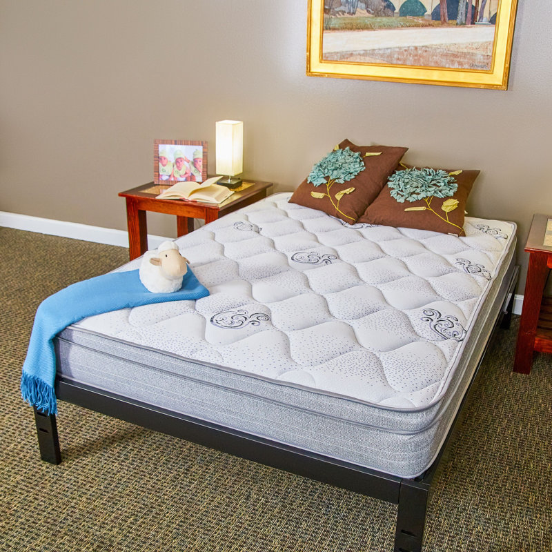 Alwyn Home Comfort Plus 9" Medium Innerspring Mattress & Reviews Wayfair